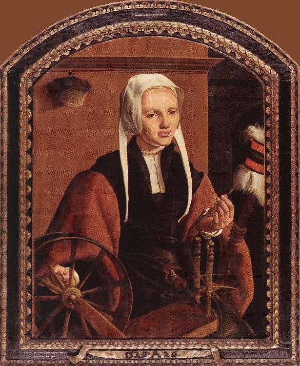 Maerten van heemskerck Portrait of Anna Codde